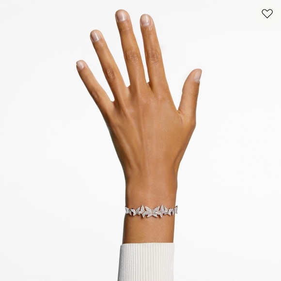 Swarovski Silver Butterfly Bracelet Idyllia Lilia bracelet - Picture 1 of 8